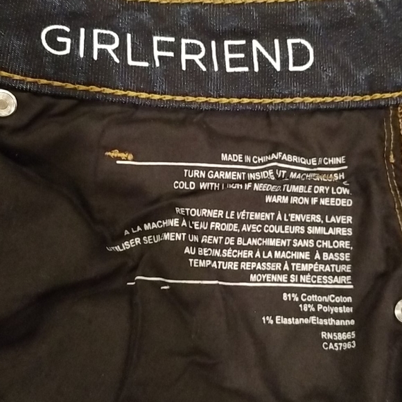 Halogen Girlfriend Jean's Dark Wash - Picture 5 of 5